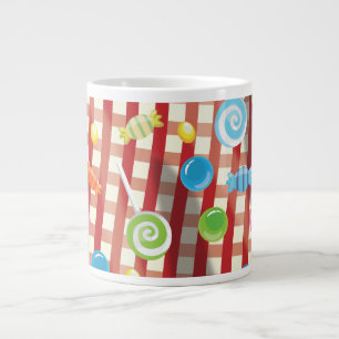 Caneca De Café Grande Doces & Guloseimas