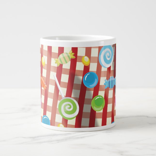 Caneca De Café Grande Doces & Guloseimas (Frente)