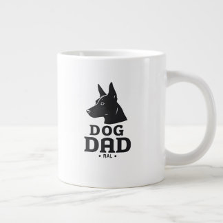 Caneca De Café Grande Dog Dad Gifts for Him – Funny & Custom Gea