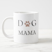 Dog Mama Paw Print, Mothers Day & Birthday  