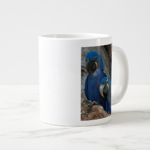 Caneca De Café Grande Dois Araras-Azuis, Brasil