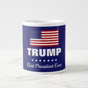 CANECA DE CAFÉ GRANDE DONALD TRUMP MELHOR PRESIDENTE DE TODOS OS TEMPOS