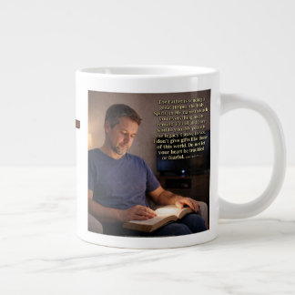 Caneca De Café Grande Don't be troubled