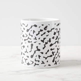 Caneca De Café Grande Doodle Polka Jumbo Mug
