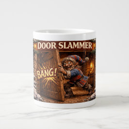 Caneca De Café Grande Door Slammer Icelandic Yule Lad 