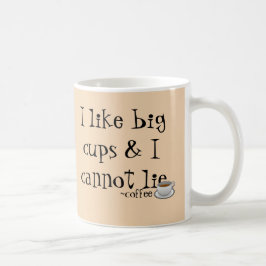 Caneca de café grande dos copos