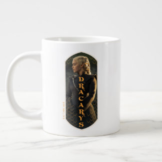 Caneca De Café Grande "Dracarys" Daenerys Targaryen Graphic