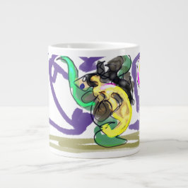 Caneca De Café Grande dragão marinho Verão