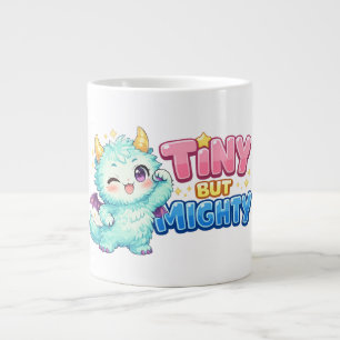 Caneca De Café Grande Dragão Minúsculo Mas Poderoso