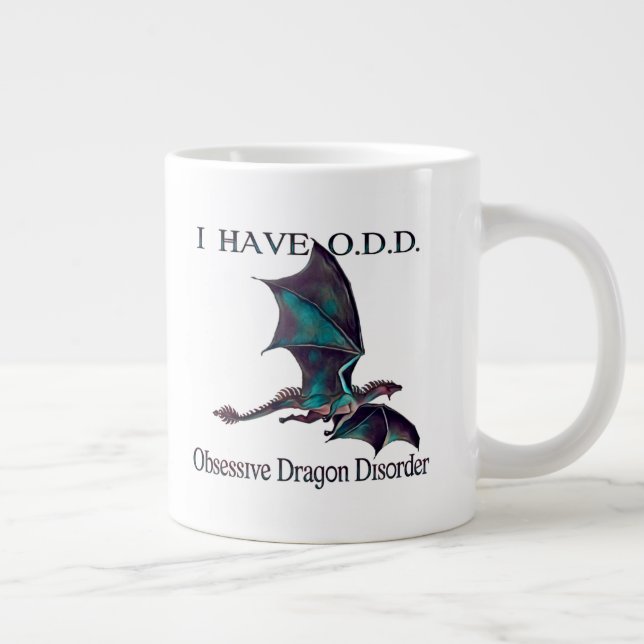 Caneca De Café Grande Dragon Lovers Mug Jumbo 20oz (Direita)