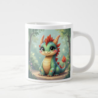 Caneca De Café Grande Dragon World – The Realm of Fire and Magic´5