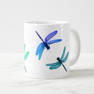 Caneca De Café Grande Dragonflies 20oz Giant Coffee Mug