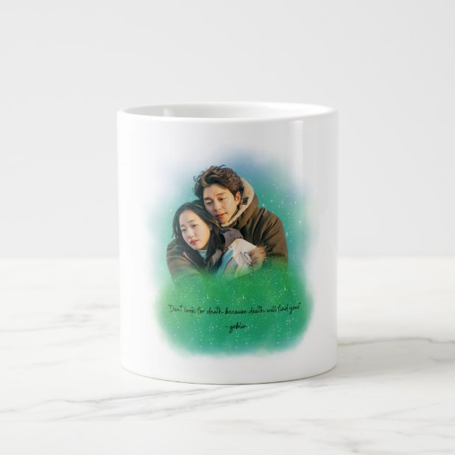 Caneca De Café Grande drama coreano goblin (Frente)