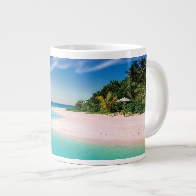 Caneca De Café Grande Dream Beach   (Frente Esquerda)