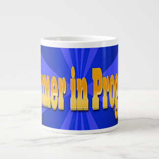 Caneca De Café Grande Dreamer em Andamento Jumbo Coffee Mug