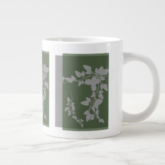 Caneca De Café Grande Dreamy Leaves