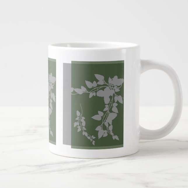 Caneca De Café Grande Dreamy Leaves (Direita)