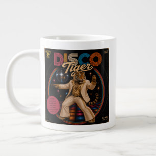 Caneca De Café Grande Duo de Tigre Disco