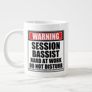 Caneca De Café Grande Duro De Assistência De Sessão De Aviso No Trabal