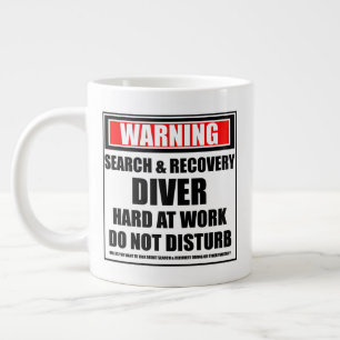 Caneca De Café Grande Duro de driver de pesquisa e recuperação de avis