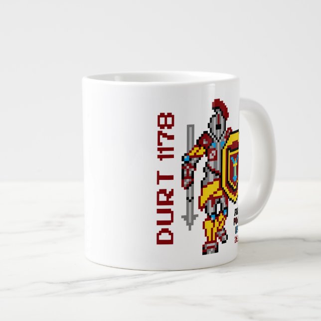 Caneca De Café Grande DURT 1178 - First Power-Up Mug (Frente Esquerda)