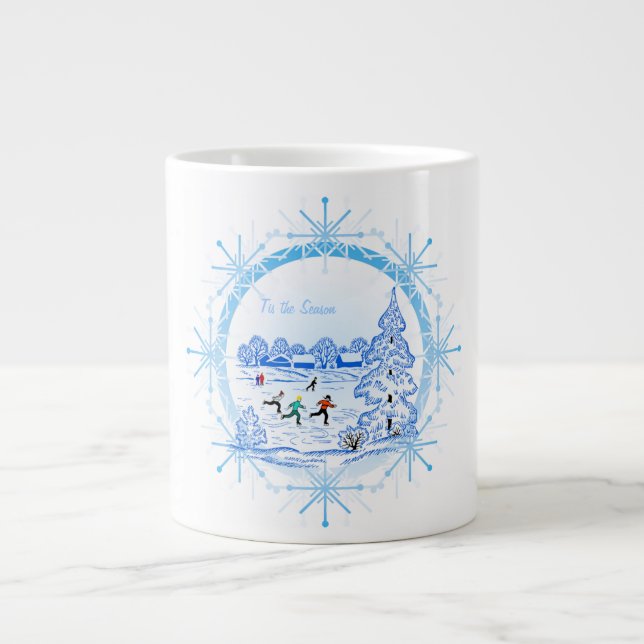 Caneca De Café Grande É a Temporada - (Frente)