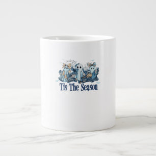 Caneca De Café Grande É a Temporada Boo Couquette Halloween Assustador M