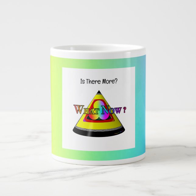 Caneca De Café Grande E Agora? (Frente)