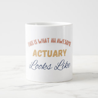 Caneca De Café Grande É assim que é um atuário incrível