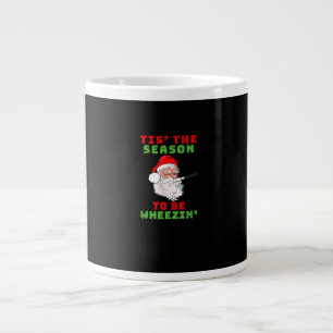 Caneca De Café Grande É Época de Respirar com Dificuldade Projeto de Nat