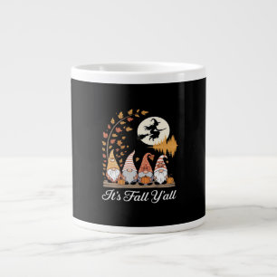Caneca De Café Grande É outono Todos os Gnomos outono
