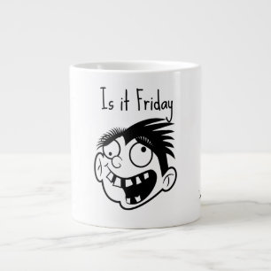 Caneca De Café Grande É sexta-feira
