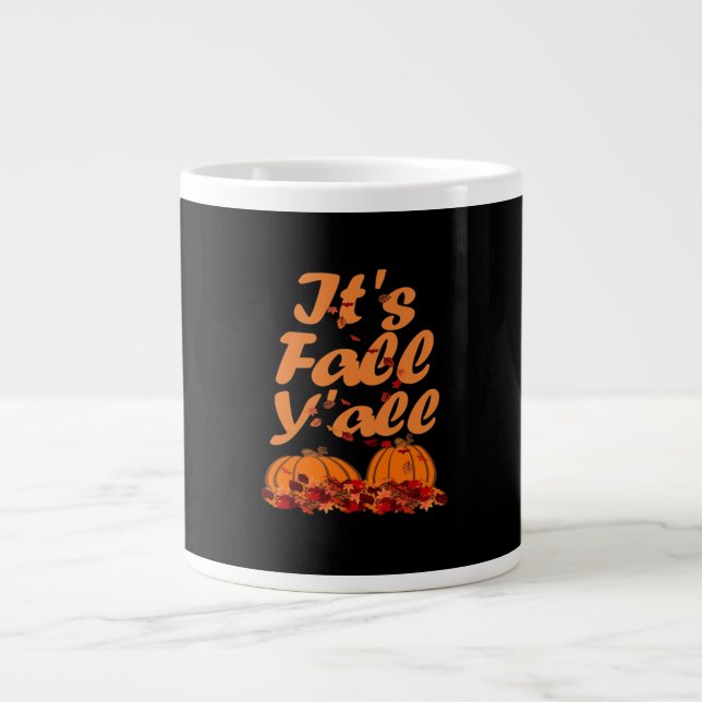Caneca De Café Grande É uma citação engraçado (Frente)