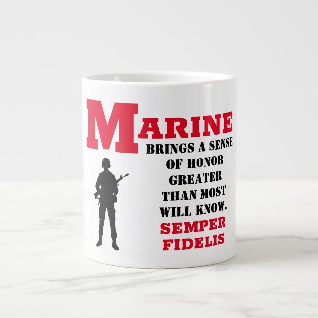 CANECA DE CAFÉ GRANDE É UMA COISA MARINHA (Frente)