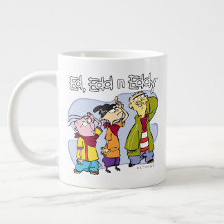 Caneca De Café Grande Ed, Edd, Sinais de Mão Eddy