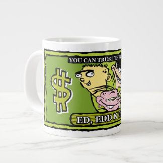 Caneca De Café Grande Ed, Edd, um projeto de lei de dólares
