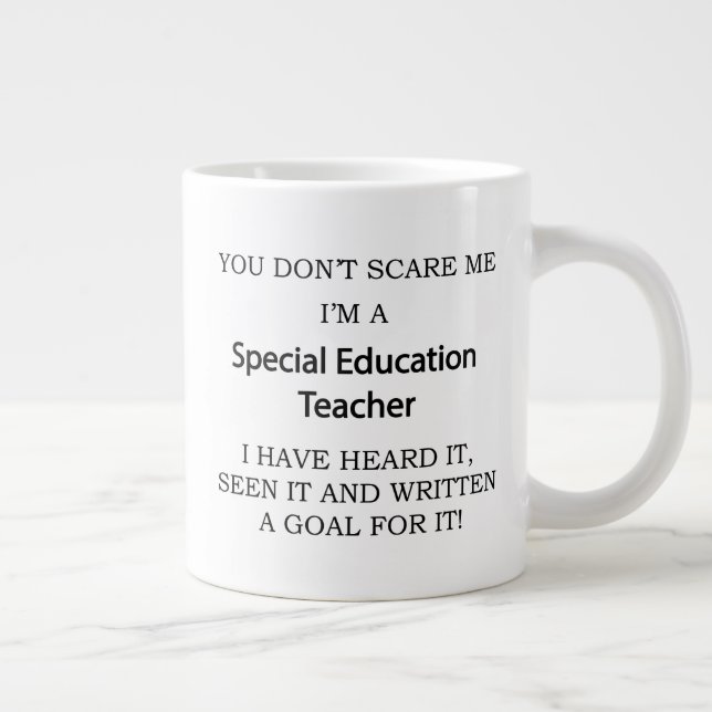 Caneca De Café Grande Ed Especial. Professor (Direita)