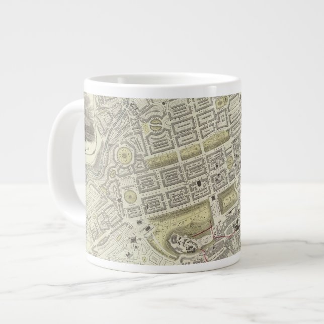 Caneca De Café Grande Edimburgo (Frente Esquerda)