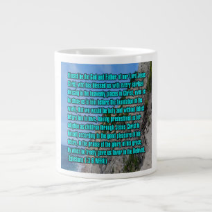 Caneca De Café Grande Efésios 1:3-6 WEBU Mug