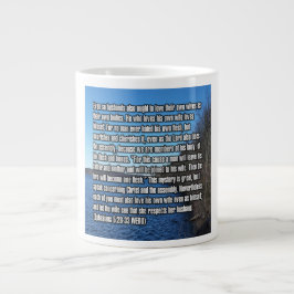 Caneca De Café Grande Efésios 5:28-33 WEBU Mug