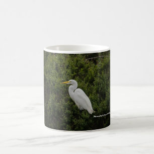 Caneca De Café Grande Egret