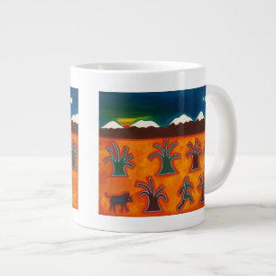 Caneca De Café Grande EL Invierno 2010 do en do Los Olivos