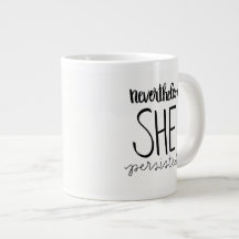 Ela Persiste Jumbo Mug