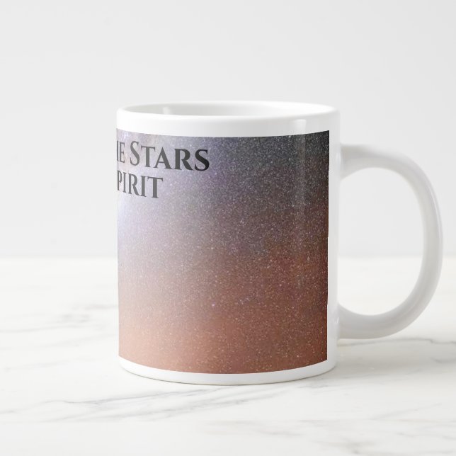 Caneca De Café Grande Elemento Espírito - Nascido das Estrelas (Direita)