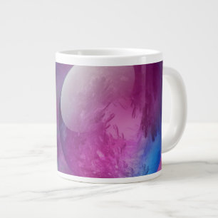 Caneca De Café Grande Em algum lugar no mug de especialidade espacial ex