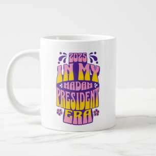 Caneca De Café Grande Em My Kamala Harris Senhora Presidente Era 2025