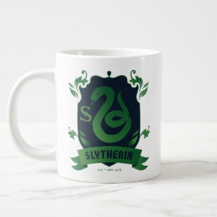 Caneca De Café Grande Emblema da Casa SLYTHERIN™ Ornata
