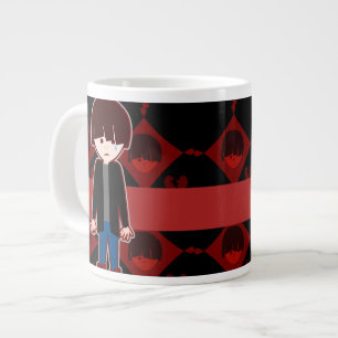 Caneca De Café Grande Emo Boy