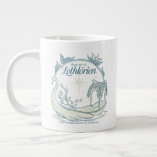 Caneca De Café Grande Encontre-me em LOTHLORIEN™ - Barco Cisne