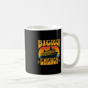 Caneca De Café Grande Energia de Convés Divertido Viagem de Navio